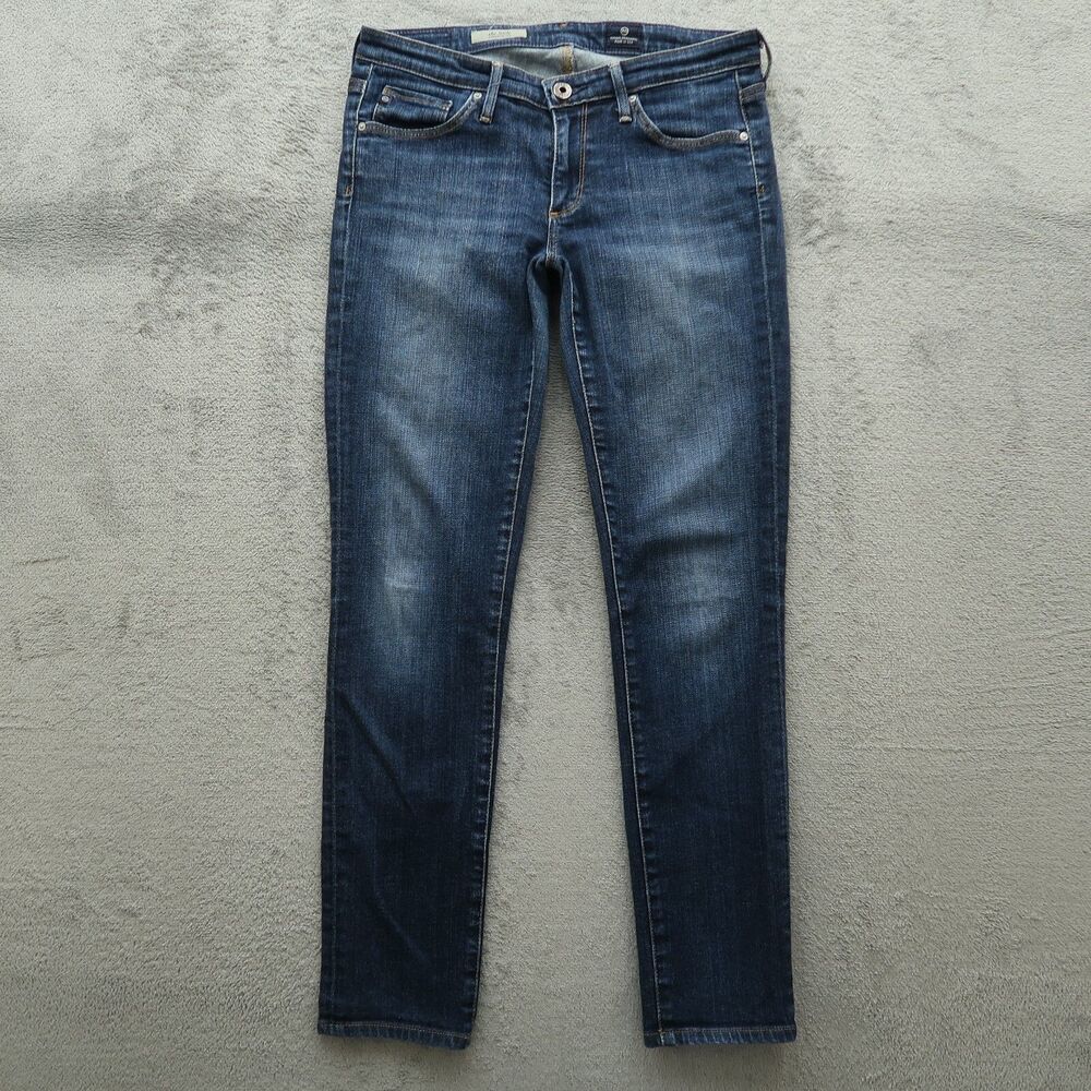 Adriano Goldschmied AG Women's 26R Low-Rise The Stilt Cigarette Leg 27.5" Inseam